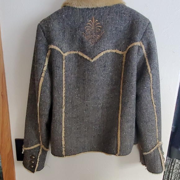 Montanaco faux fur lined coat - Picture 6 of 8